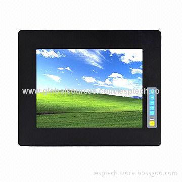 12.1 inch Industrial LCD PC Monitor,USB/RS232 Touchscreen, VESA & Panel Mount, 12V DC IN, OEM/ODM